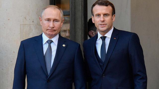 Putin ve Macron telefonda Dağlık Karabağı görüştü