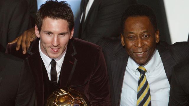 Messi 46 yıl sonra Peleyi geçti