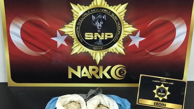 Siirtte uyuşturucu operasyonu: 4 gözaltı