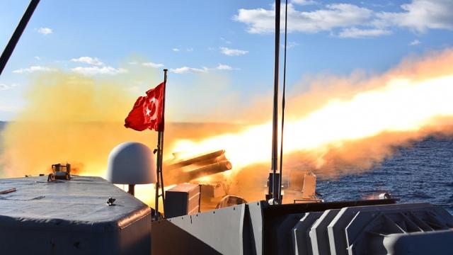 Ege Denizinde “Denizaltı Savunma Roket Atışı” yapıldı