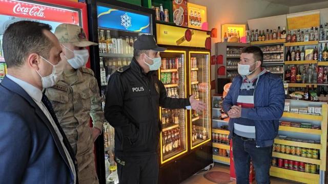 Osmaniyede yılbaşı öncesi sahte içki denetimi