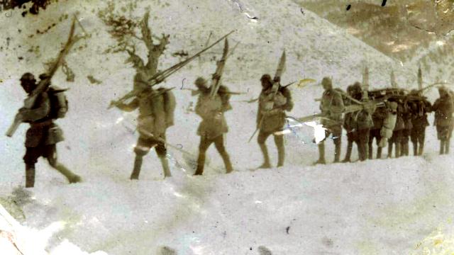 Sarıkamış Harekatına katılan askerlerin tarihi fotoğrafları