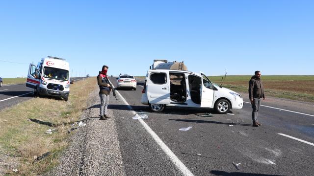 Diyarbakırda trafik kazası: 4 yaralı