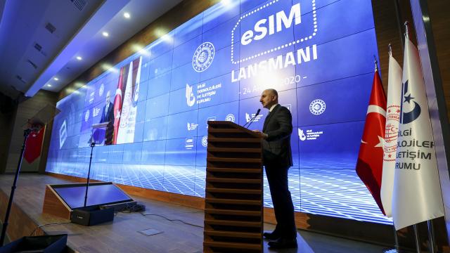 Yerli ve milli "eSIM" tanıtıldı