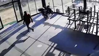 Elazığ'daki deprem anı kamerada