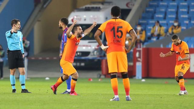 Galatasaray Trabzonda kazandı
