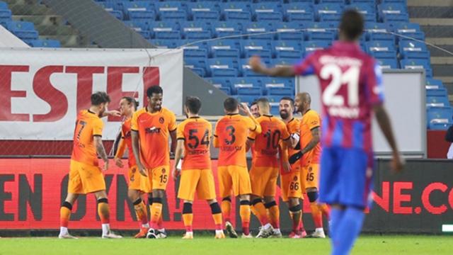Galatasaray Trabzondan lider dönüyor
