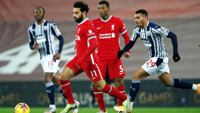 Liverpool West Bromwiche takıldı