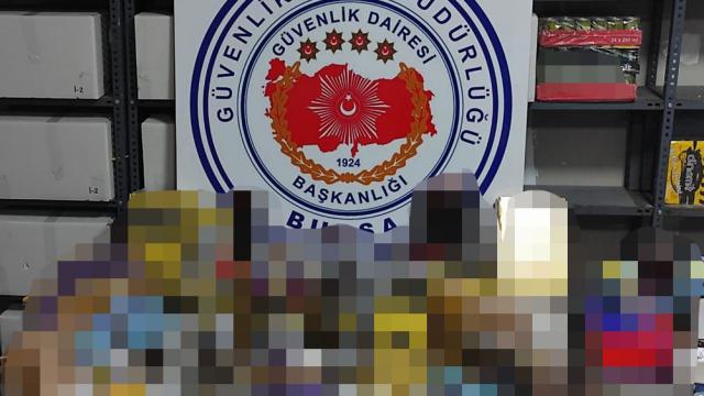 Bursada "cinsel içerikli ürün" operasyonu