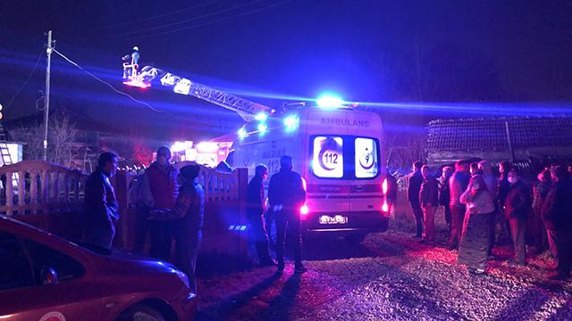 Sakaryada ev yangını: 2 ölü, 1 yaralı