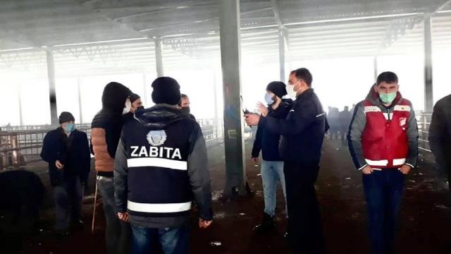 Iğdırda korona virüs denetimleri devam ediyor