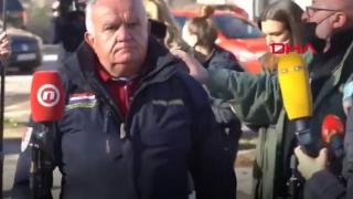 Hırvatistan’da belediye başkanı canlı yayında artçı depreme yakalandı