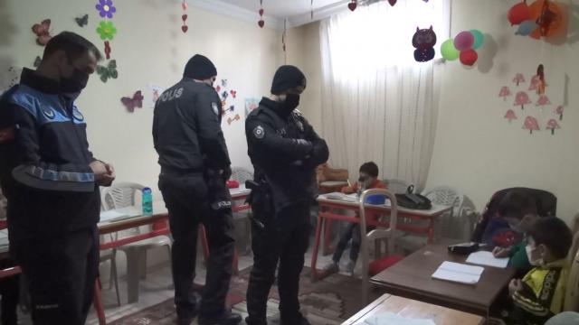 Esenyurtta kaçak kreşe baskın