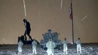 Görev başındaki Mehmetçikten Türkiye'ye yeni yıl mesajı