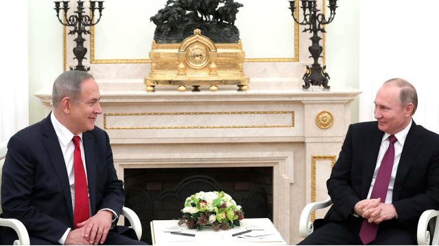 Putin ile Netanyahu Suriyeyi görüştü