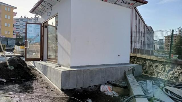 Trabzonda taksi durakları yenileniyor