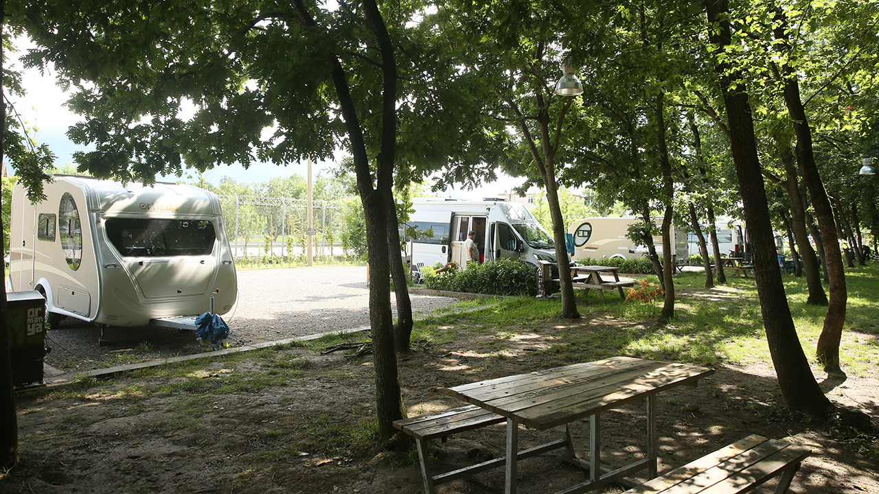 Kamp alanında birçok hizmet ücretsiz