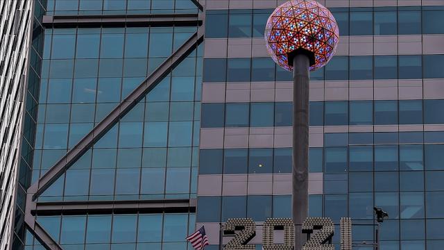 New York Times Meydanında yeni yıl sanal ortamda kutlandı