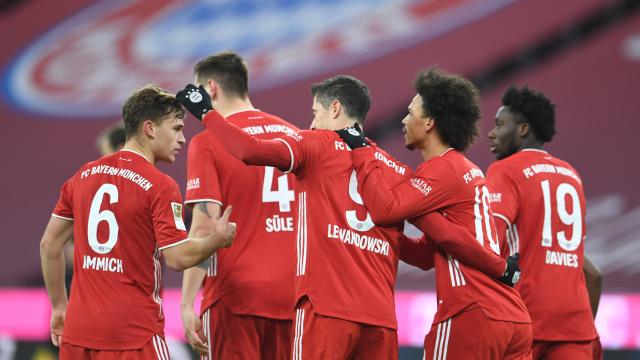 Bayern Münihten 5 gollü galibiyet