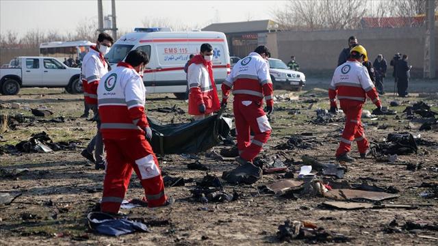 İranda düşürülen Ukrayna yolcu uçağında ölenlerden 127si şehit sayıldı