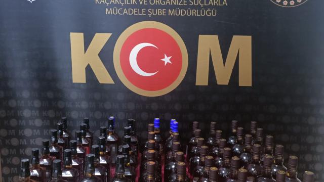 Kiliste sahte içki operasyonunda 3 şüpheli yakalandı