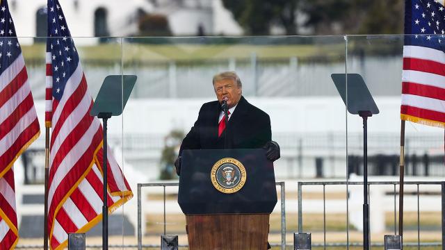 Trumptan destekçilerine eve dönün çağrısı