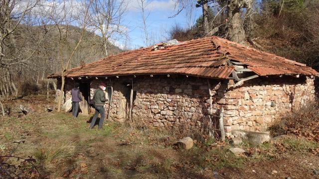 Balıkesirde 400 yıllık su değirmeni kuraklık nedeniyle durdu