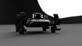 İnsansız kara aracı Baybars, suda da engel tanımıyor