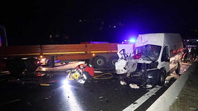 Anadolu Otoyolunda trafik kazası: 6 yaralı