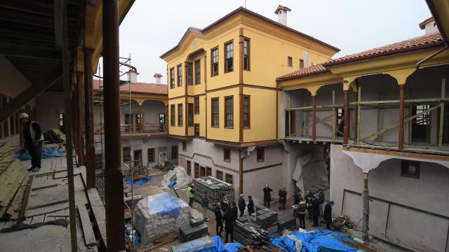Çorumdaki 155 yıllık Osmanlı hanı turizme kazandırılacak
