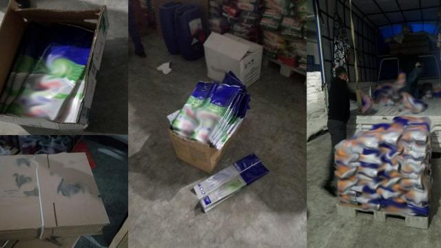 Gaziantepte 50 bin 402 paket sahte deterjan ele geçirildi