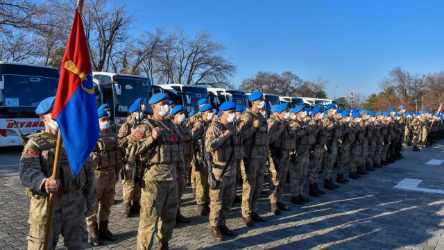 Diyarbakırda 258 Mehmetçik Suriyeye uğurlandı