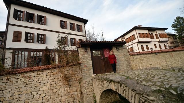 Safranbolunun tarihi konakları salgın sürecinde sahiplerine nefes oldu