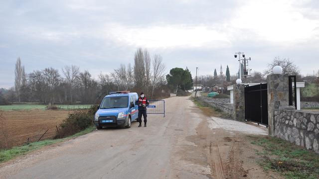 Çanakkalede bir köye karantina kararı