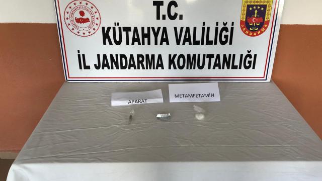 Kütahyada uyuşturucu operasyonunda 1 şüpheli yakalandı