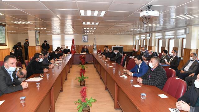 Muş Belediyesi ocak ayı meclis toplantısı yapıldı