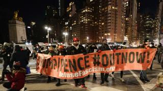 ABD'deki protestolara New York halkından tepki