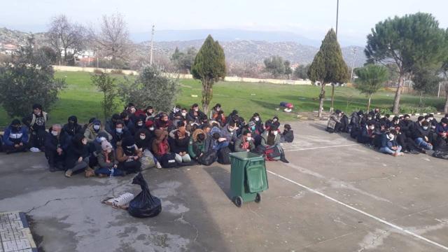 İtalyaya gidecekleri vaadiyle yola çıkarılan sığınmacılar Aydına bırakıldı