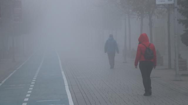 Boluda sis nedeniyle görüş mesafesi 30 metreye kadar düştü