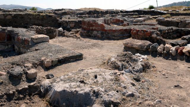 Tokattaki Komana Pontika Antik Kentinde Mısır mührü bulundu