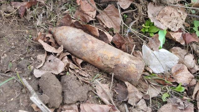 Edirnede patlamamış top mermisi bulundu
