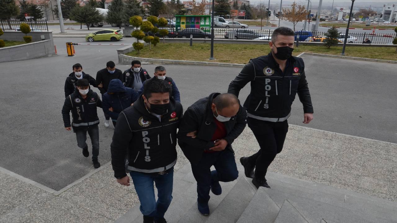 Karaman'da uyuşturucu operasyonu