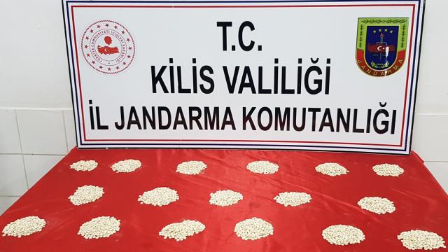 Kiliste 5 bin uyuşturucu hap ele geçirildi