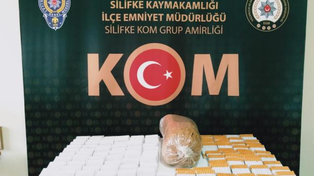 Mersinde sahte içki ve gümrük kaçağı sigara operasyonu