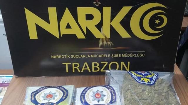 Trabzonda uyuşturucu operasyonu: 2 gözaltı