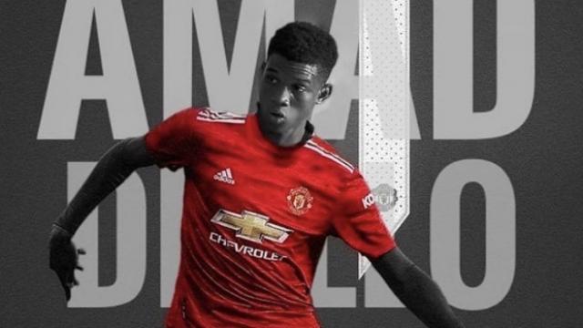 Manchester United Amad Dialloyu kadrosuna kattı