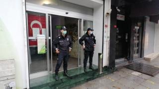 Banka soygununda hırsızlar elektrikli ısıtıcı çaldı