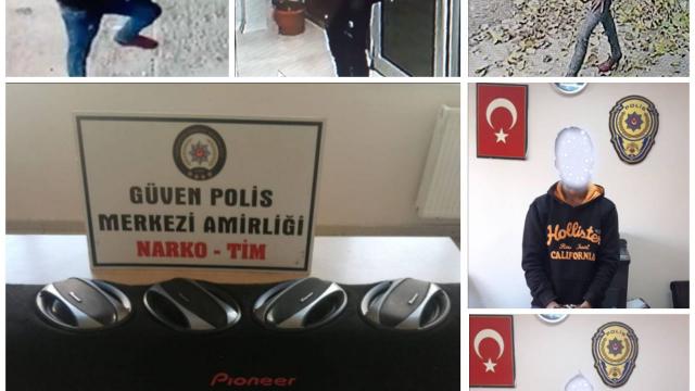 Gaziantepte iş yeri, ev ve araçtan hırsızlık yapan 2 şüpheli yakalandı