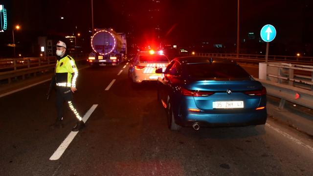 Polisin dur ihtarına uymayan sürücüye 9 bin lira ceza