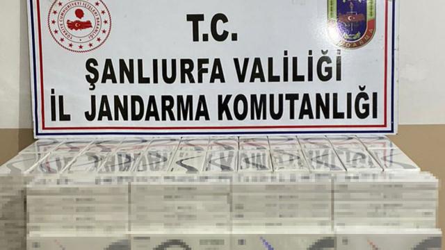 Şanlıurfada sigara kaçakçılığı operasyonu